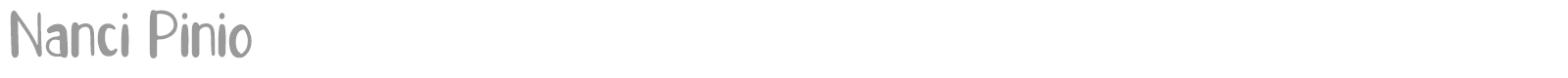 Nanci Pinio font preview